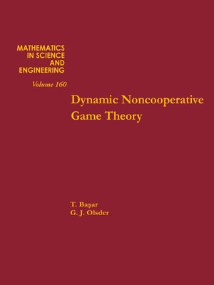 cover image of Dynamic Noncooperative Game Theory